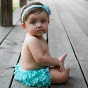 NEW Baby Cotton Ruffle Bloomer Bummie Diaper Cover